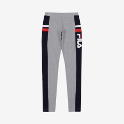 Fila Small Linear - Naisten Leggingsit - Harmaat | FI-91357